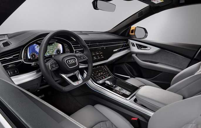 Audi Q8 tuyet dep trong mau xanh ngoc bich hinh anh 6