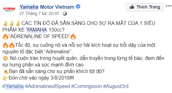 Se rat that vong neu Yamaha Exciter the he moi su dung dong co 150cc hinh anh 2