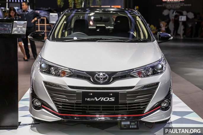 Toyota Vios 2018 ban hieu suat cao trung bay tai Indonesia hinh anh 2