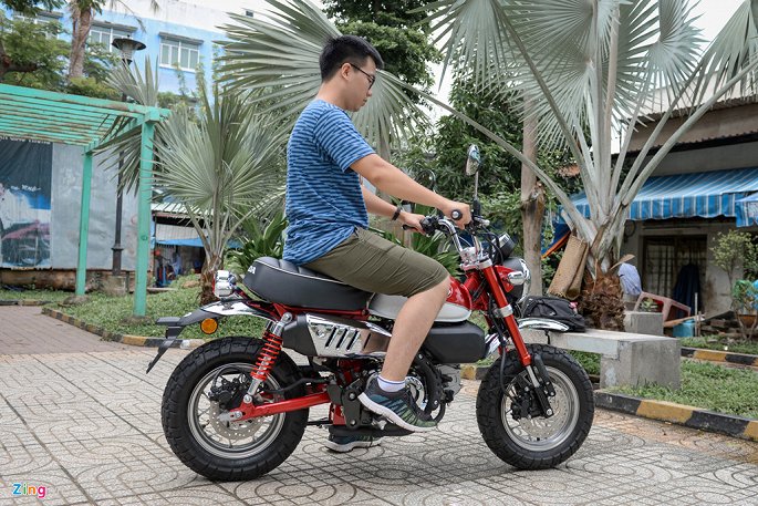 Honda Monkey 2018 ve Viet Nam, gia gan 120 trieu dong hinh anh 11